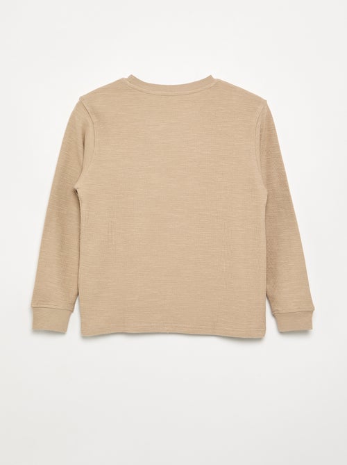 Maglione a tinta unita a maniche lunghe - Kiabi Maglione a tinta unita a maniche lunghe - Kiabi