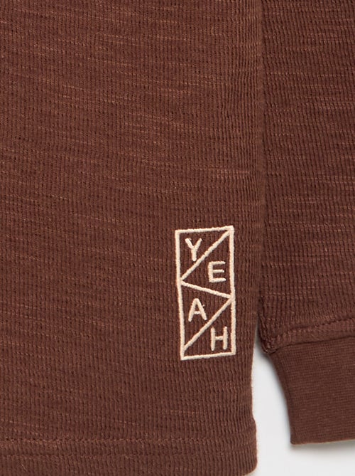 Maglione a tinta unita a maniche lunghe - Kiabi Maglione a tinta unita a maniche lunghe - Kiabi