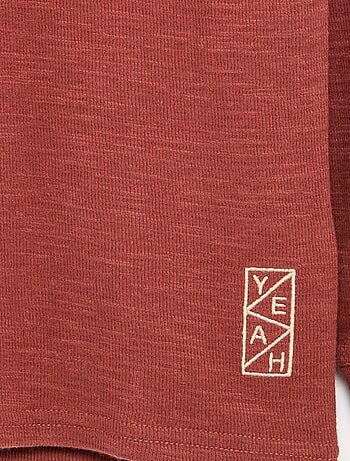 Maglione a tinta unita a maniche lunghe