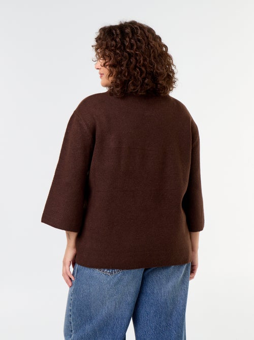 Maglione a tinta unita con strass - Kiabi Maglione a tinta unita con strass - Kiabi