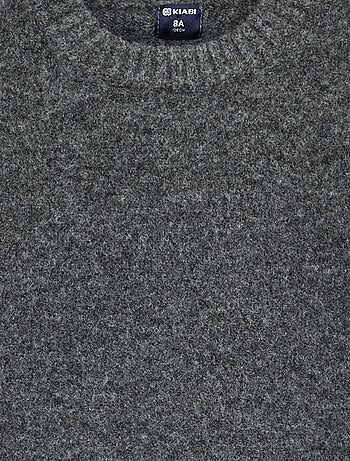 Maglione a tinta unita senza maniche