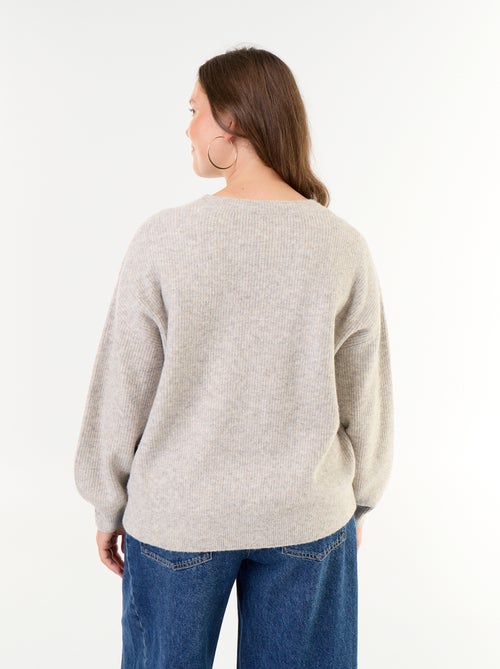 Maglione a trecce - Kiabi