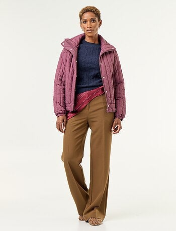 Maglione a trecce