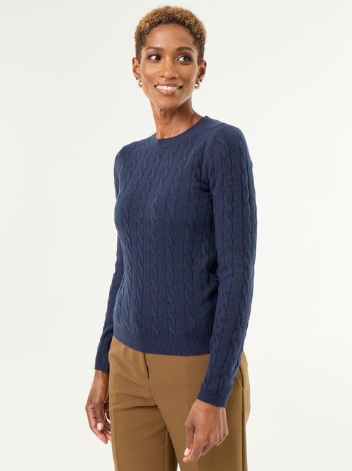 Maglione a trecce - Kiabi