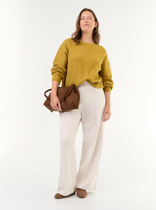 Maglione a trecce - Kiabi