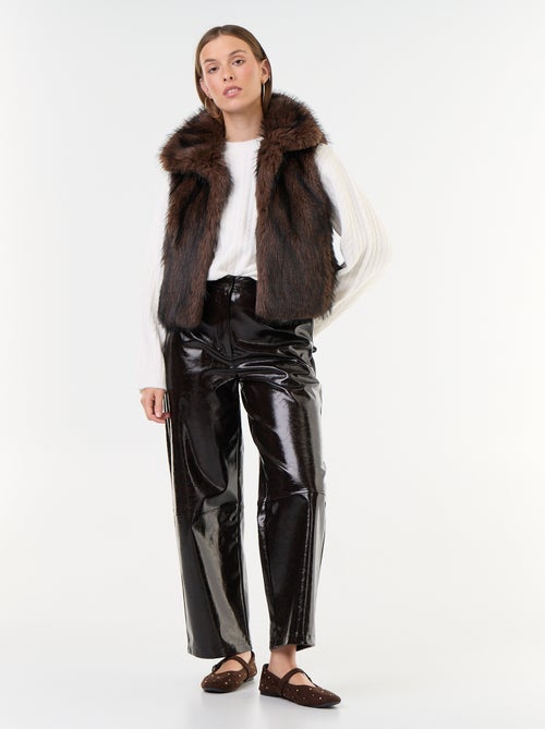 Maglione a trecce girocollo - Kiabi