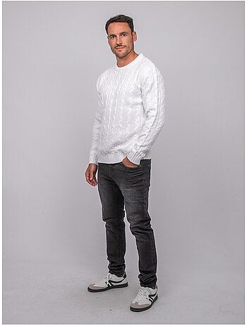 Maglione a trecce girocollo lalor