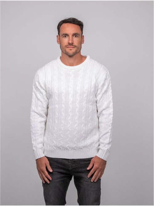 Maglione a trecce girocollo lalor - Kiabi