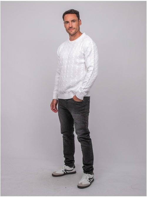 Maglione a trecce girocollo lalor - Kiabi