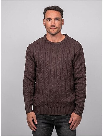 Maglione a trecce girocollo lalor