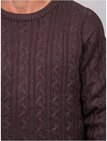 Maglione a trecce girocollo lalor