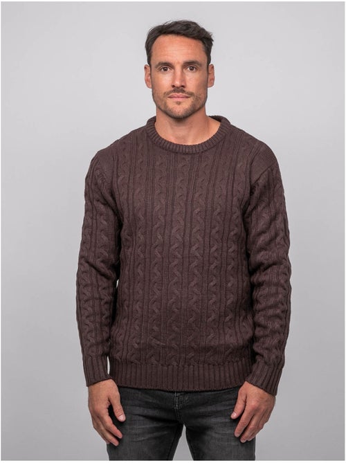 Maglione a trecce girocollo lalor - Kiabi