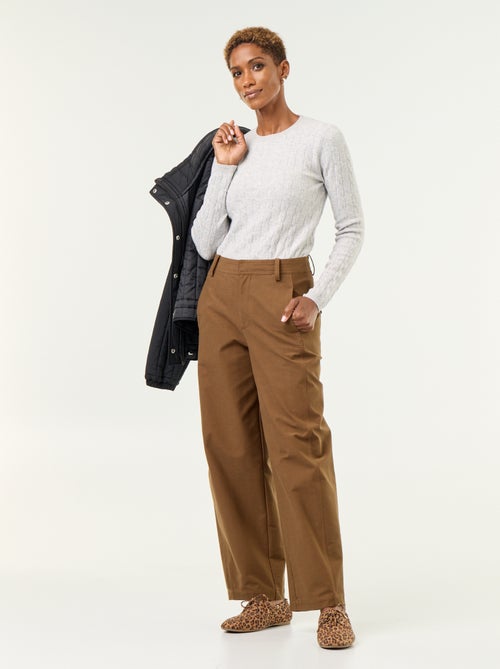 Maglione a trecce - Kiabi