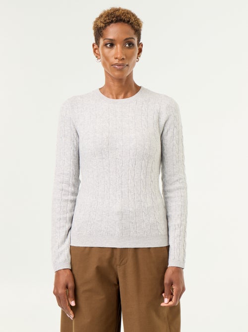 Maglione a trecce - Kiabi