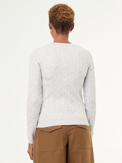 Maglione a trecce - Kiabi