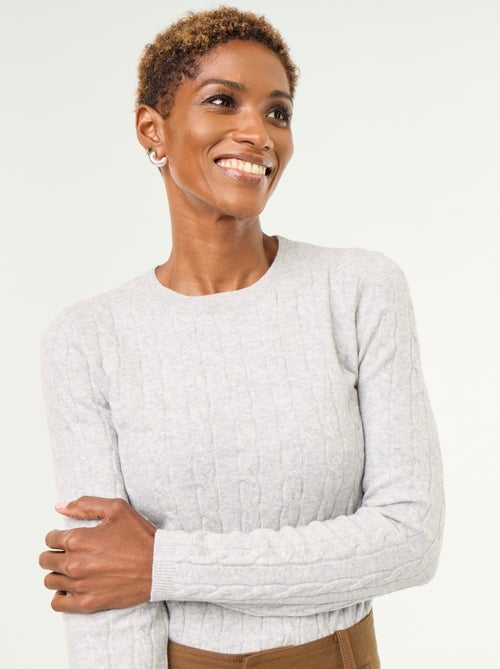 Maglione a trecce - Kiabi