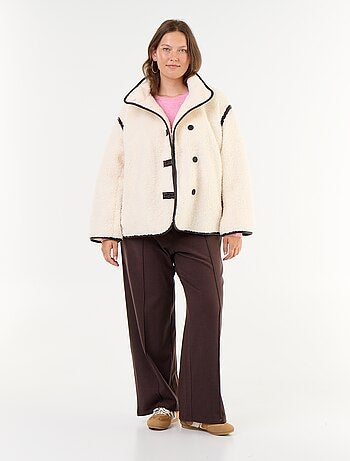 Maglione a trecce