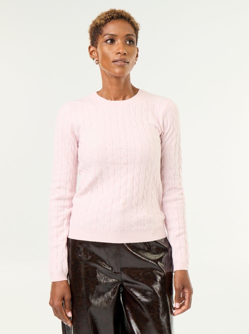 Maglione a trecce - Kiabi