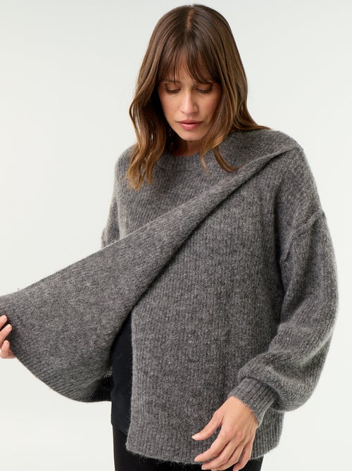 Maglione allattamento in misto lana - Kiabi