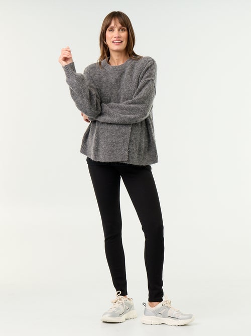 Maglione allattamento in misto lana - Kiabi