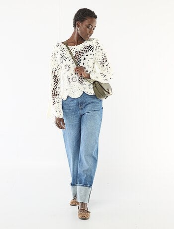 Maglione all'uncinetto