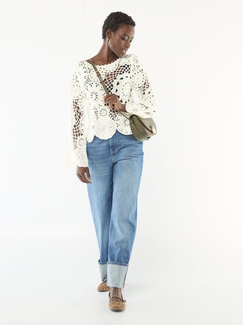 Maglione all'uncinetto - Kiabi