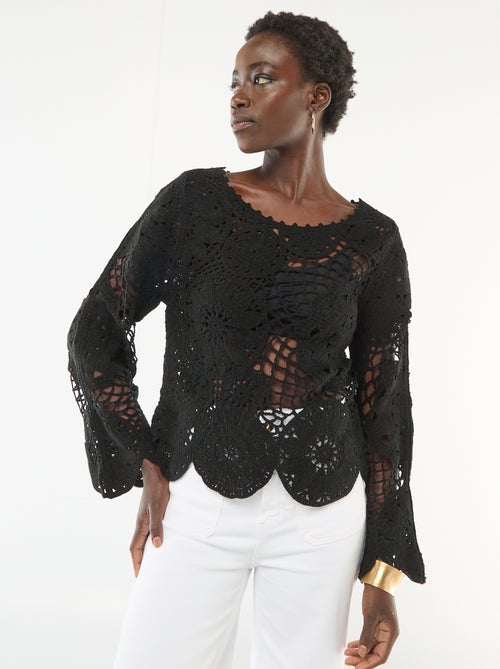 Maglione all'uncinetto - Kiabi