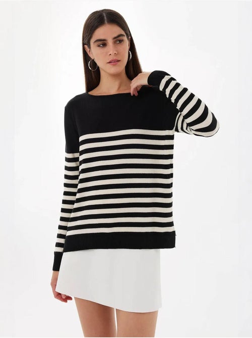 Maglione basic a righe - Kiabi Maglione basic a righe - Kiabi