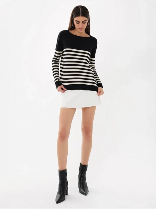 Maglione basic a righe - Kiabi Maglione basic a righe - Kiabi