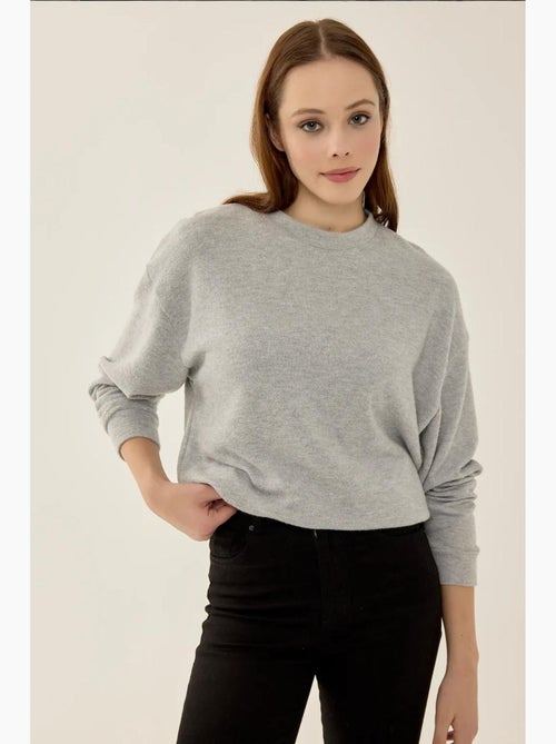 Maglione basic dalla vestibilità rilassata hiccup - Kiabi Maglione basic dalla vestibilità rilassata hiccup - Kiabi