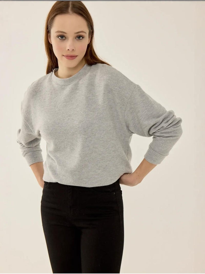 Maglione basic dalla vestibilità rilassata hiccup Grigio - Kiabi
