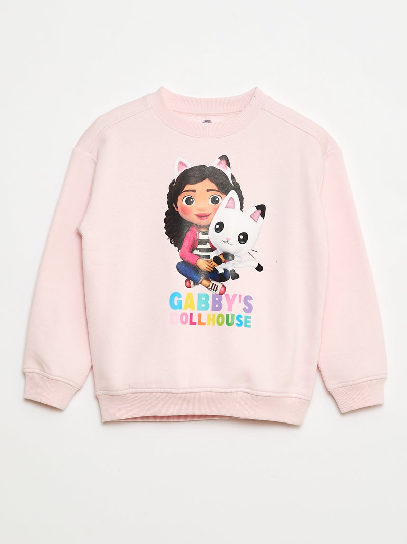 Maglione basic 'Gabby's Dollhouse' 'Dreamworks' Rosa - Kiabi