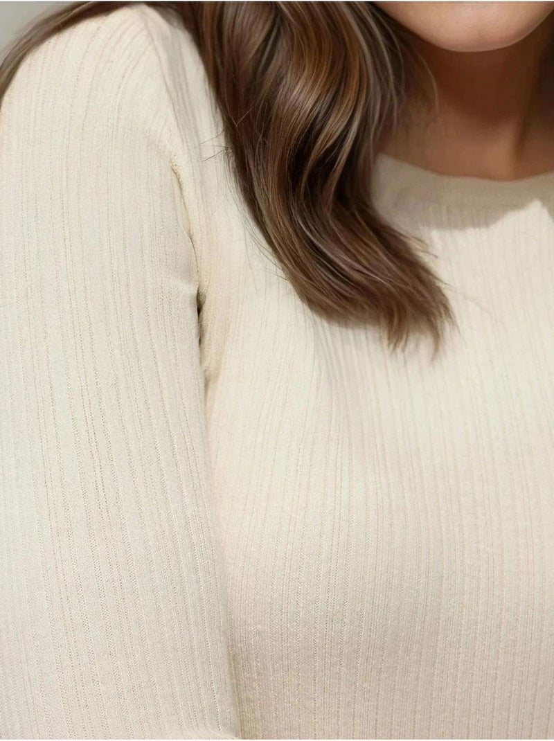 Maglione basic hiccup Bianco - Kiabi