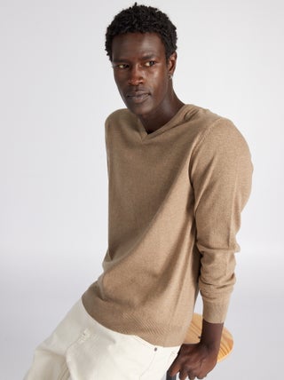 Maglione basic in maglia tinta unita