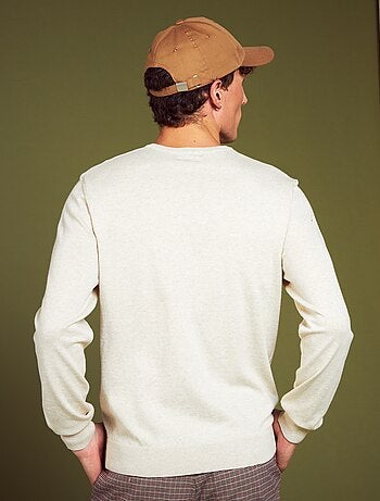 Maglione basic in maglia tinta unita