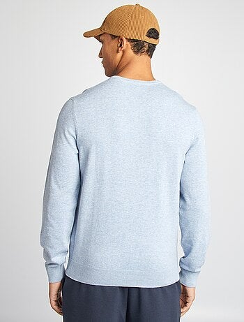 Maglione basic in maglia tinta unita