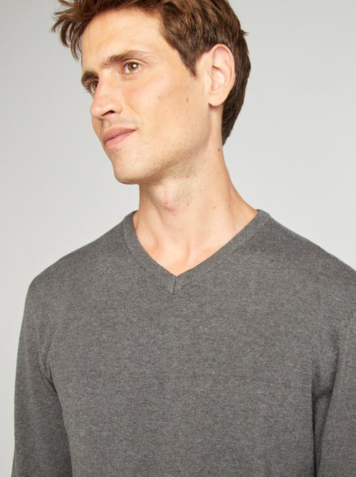 Maglione basic in maglia tinta unita - Kiabi