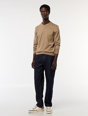 Maglione basic in maglia tinta unita