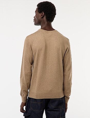 Maglione basic in maglia tinta unita