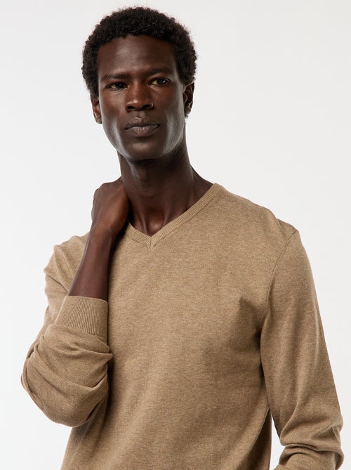 Maglione basic in maglia tinta unita - Kiabi