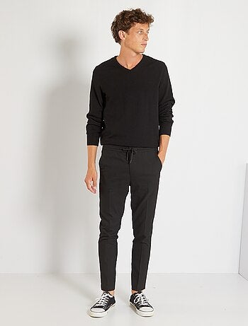 Maglione basic in maglia tinta unita
