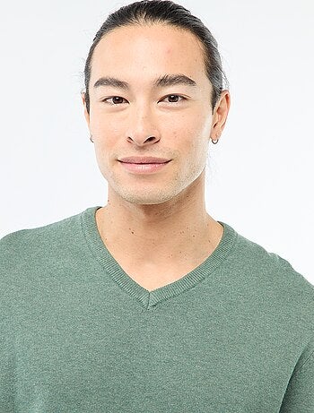 Maglione basic in maglia tinta unita