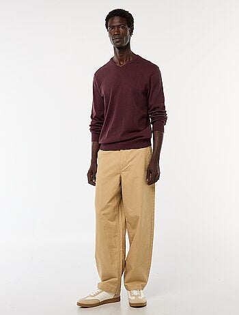 Maglione basic in maglia tinta unita