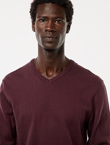 Maglione basic in maglia tinta unita