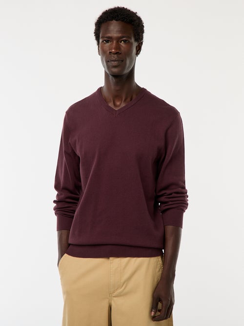 Maglione basic in maglia tinta unita - Kiabi