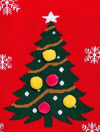 Maglione brutto di Natale con stampa