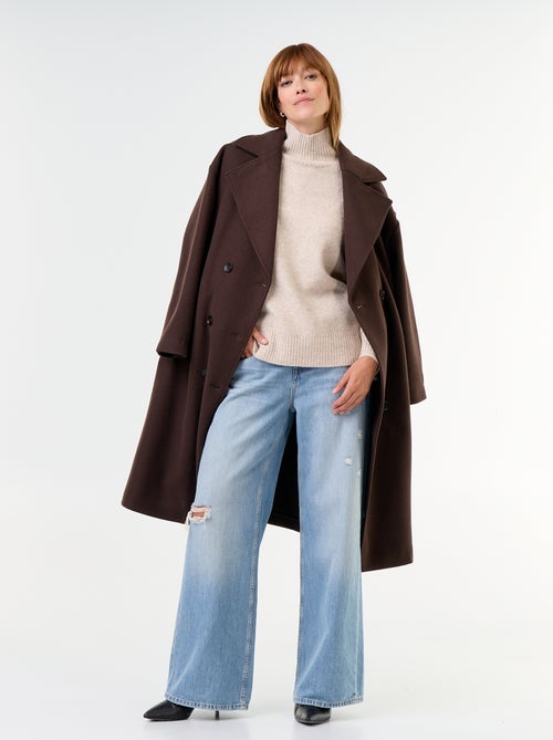 Maglione caldo a collo alto - Kiabi