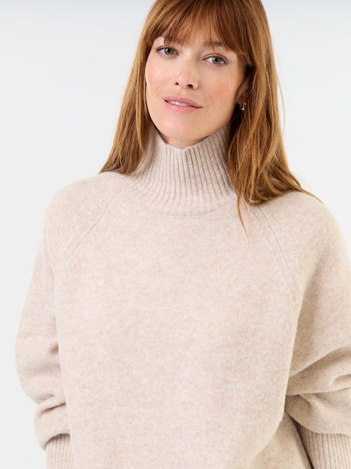 Maglione caldo a collo alto - Kiabi