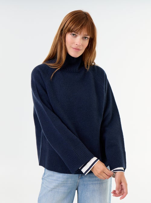Maglione caldo a collo alto - Kiabi