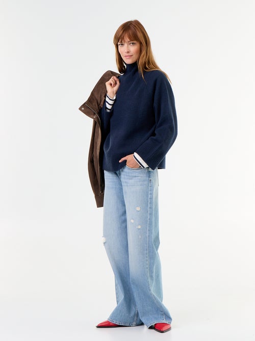 Maglione caldo a collo alto - Kiabi